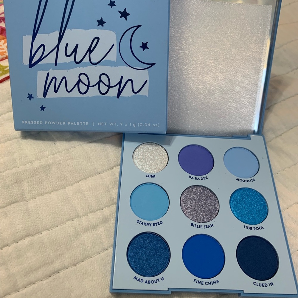 New! Colourpop Blue moon palette
